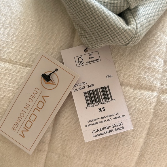 LIL KNIT TANK - CHLORINE - Picture 4 of 4